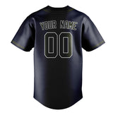 Custom Navy & Olive Colors Design Sports Baseball Jersey