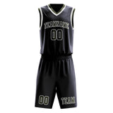 Custom Navy Olive Basketball Set