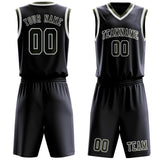 Custom Navy Olive Basketball Set