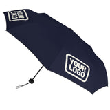 Custom Navy Cream Automatic Umbrella