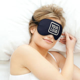 Custom Navy Cream Sleep Mask