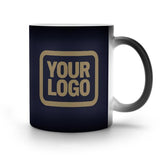 Custom Navy Light Khaki Magic Mug