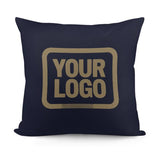 Custom Navy Light Khaki Pillowcase