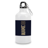 Custom Navy Light Khaki Sports Bottle