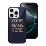 Custom Navy Light Khaki Phone Case