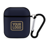 Custom Navy Light Khaki AirPods Case