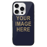 Custom Navy Light Khaki Phone Case
