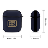 Custom Navy Light Khaki AirPods Case