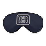 Custom Navy Gray Sleep Mask
