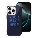 Custom Navy Sky Blue Phone Case