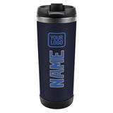 Custom Navy Sky Blue Stainless Steel Water Cup