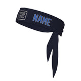Custom Navy Sky Blue Headband