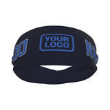 Custom Navy Sky Blue Sports headband