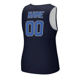 Custom Navy Sky Blue Men's Tank Top