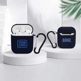 Custom Navy Sky Blue AirPods Case
