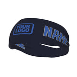 Custom Navy Sky Blue Sports headband