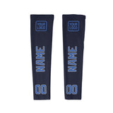 Custom Navy Sky Blue Arm Sleeve