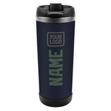 Custom Navy Dark Grey Stainless Steel Water Cup