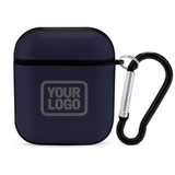 Custom Navy Dark Grey AirPods Case