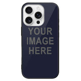 Custom Navy Dark Grey Phone Case