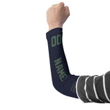Custom Navy Dark Grey Arm Sleeve