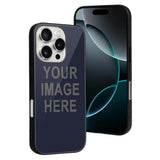 Custom Navy Dark Grey Phone Case