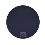 Custom Navy Dark Grey Round Table Cloth