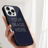 Custom Navy Dark Grey Phone Case