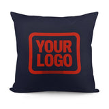 Custom Navy Orange Red Pillowcase