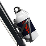 Custom Navy Orange Red Sports Bottle
