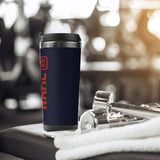 Custom Navy Orange Red Stainless Steel Water Cup