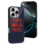 Custom Navy Orange Red Phone Case