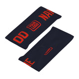 Custom Navy Orange Red Sports headband