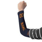 Custom Navy Orange Arm Sleeve