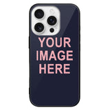 Custom Navy Light Pink Phone Case