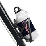 Custom Navy Light Pink Sports Bottle