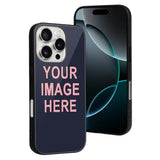 Custom Navy Light Pink Phone Case