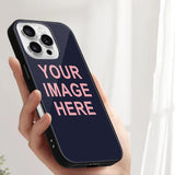 Custom Navy Light Pink Phone Case