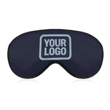 Custom Navy Light Blue Sleep Mask