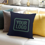 Custom Navy Blue Green Pillowcase