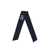 Custom Navy Blue Green Headband
