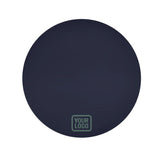 Custom Navy Blue Green Round Table Cloth