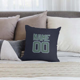 Custom Navy Blue Green Pillowcase