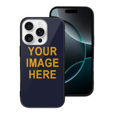 Custom Navy Yellow Phone Case