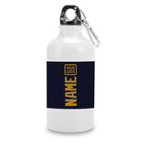 Custom Navy Yellow Sports Bottle