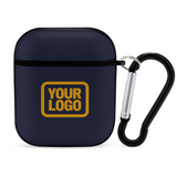 Custom Navy Yellow AirPods Case