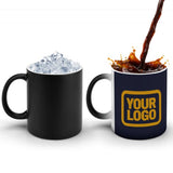 Custom Navy Yellow Magic Mug