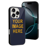 Custom Navy Yellow Phone Case