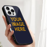 Custom Navy Yellow Phone Case