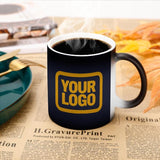 Custom Navy Yellow Magic Mug